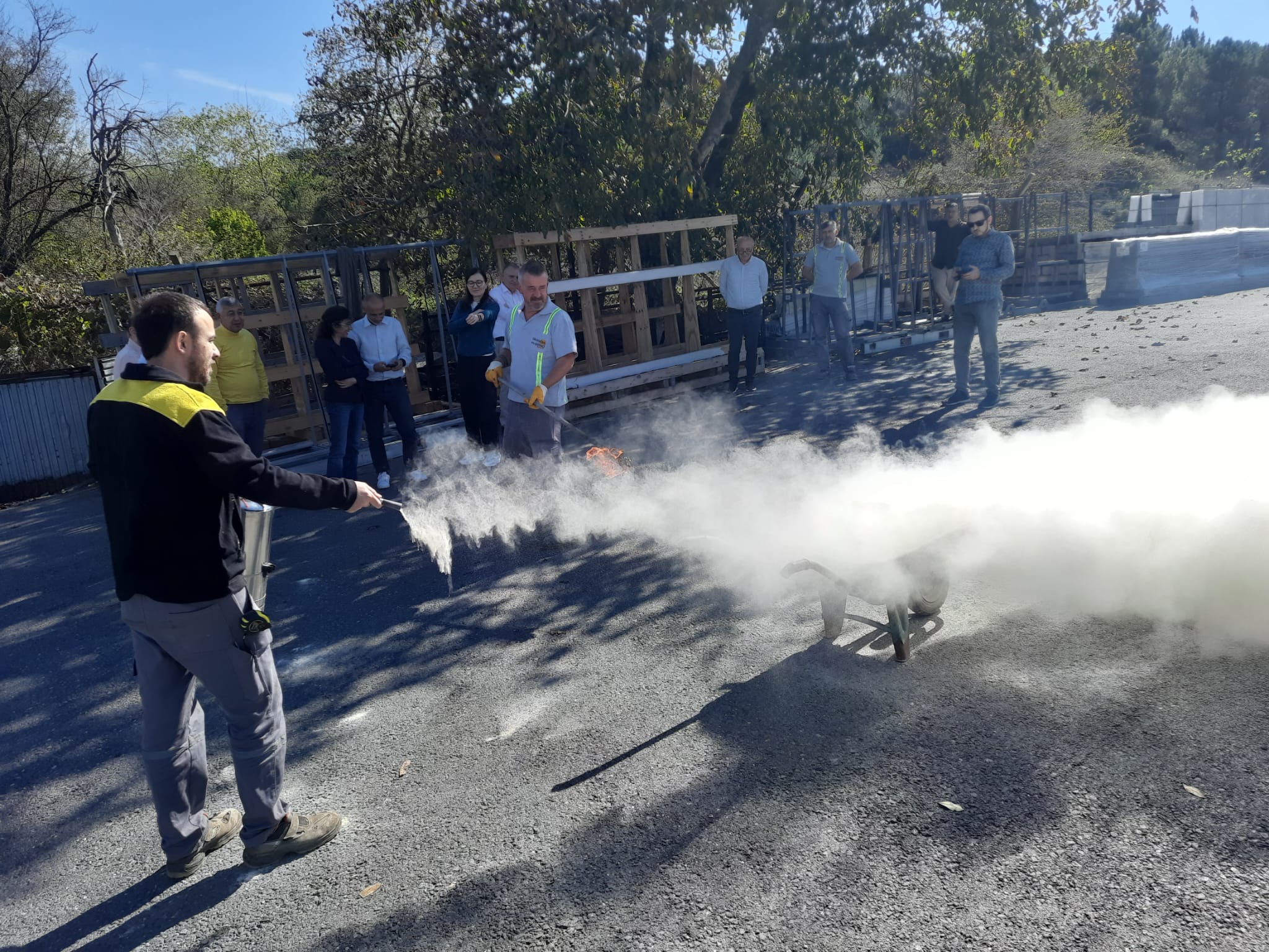 Granitas Fire Training and Drill Successfully Realized