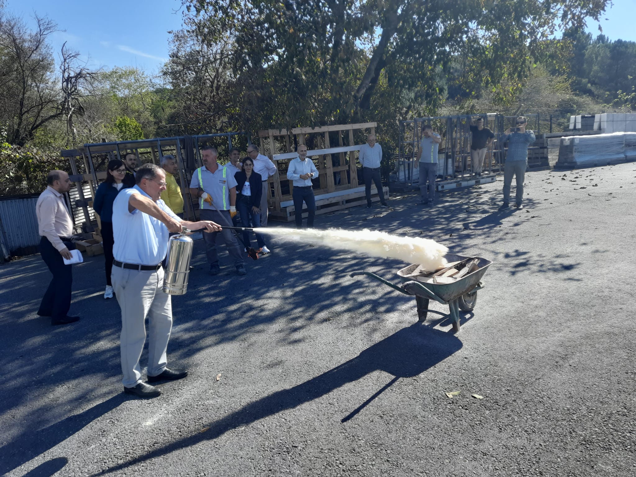 Granitas Fire Training and Drill Successfully Realized