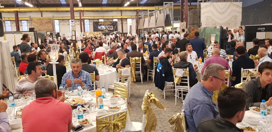 We met with our colleagues at the Traditional Granitaş Iftar Dinner.
