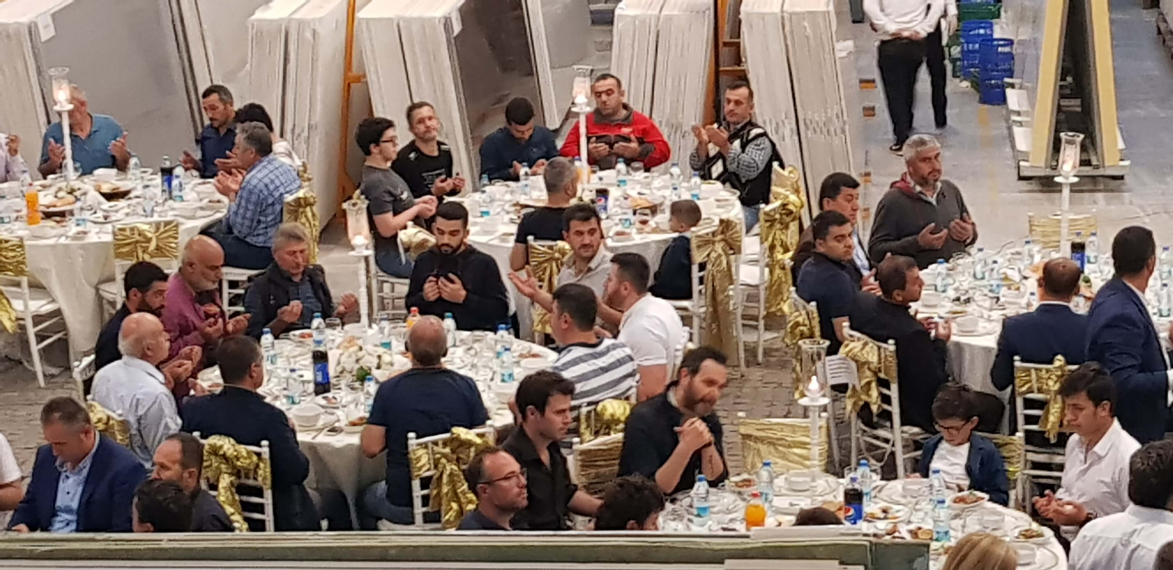 We met with our colleagues at the Traditional Granitaş Iftar Dinner.