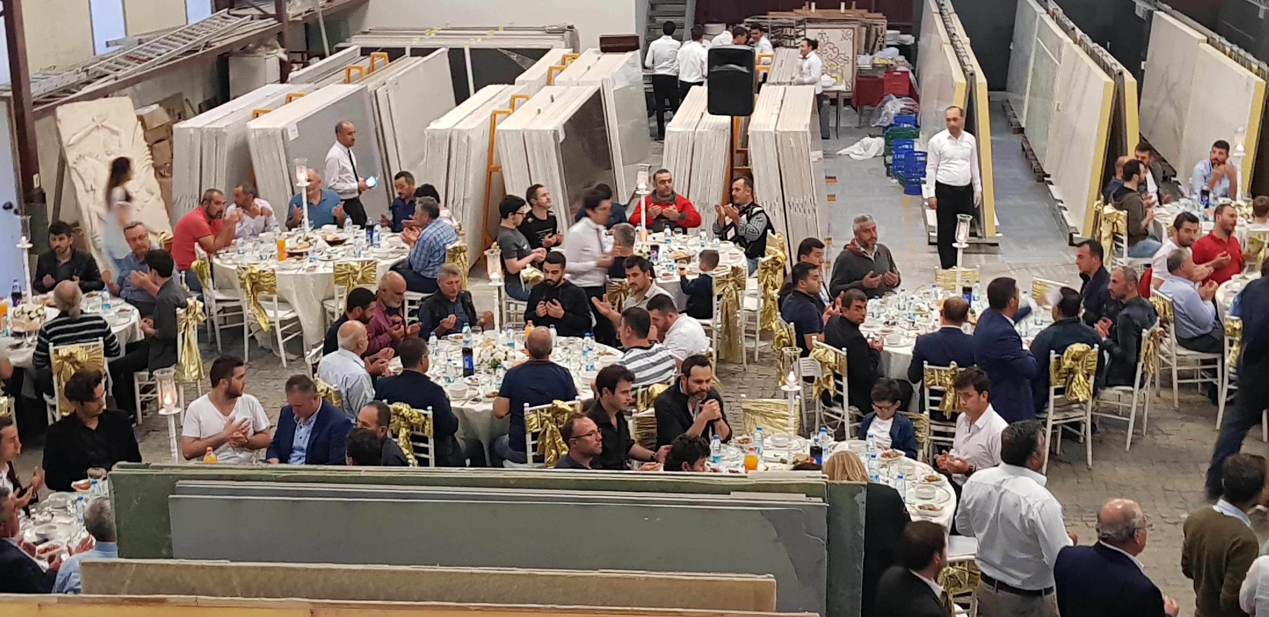 We met with our colleagues at the Traditional Granitaş Iftar Dinner.