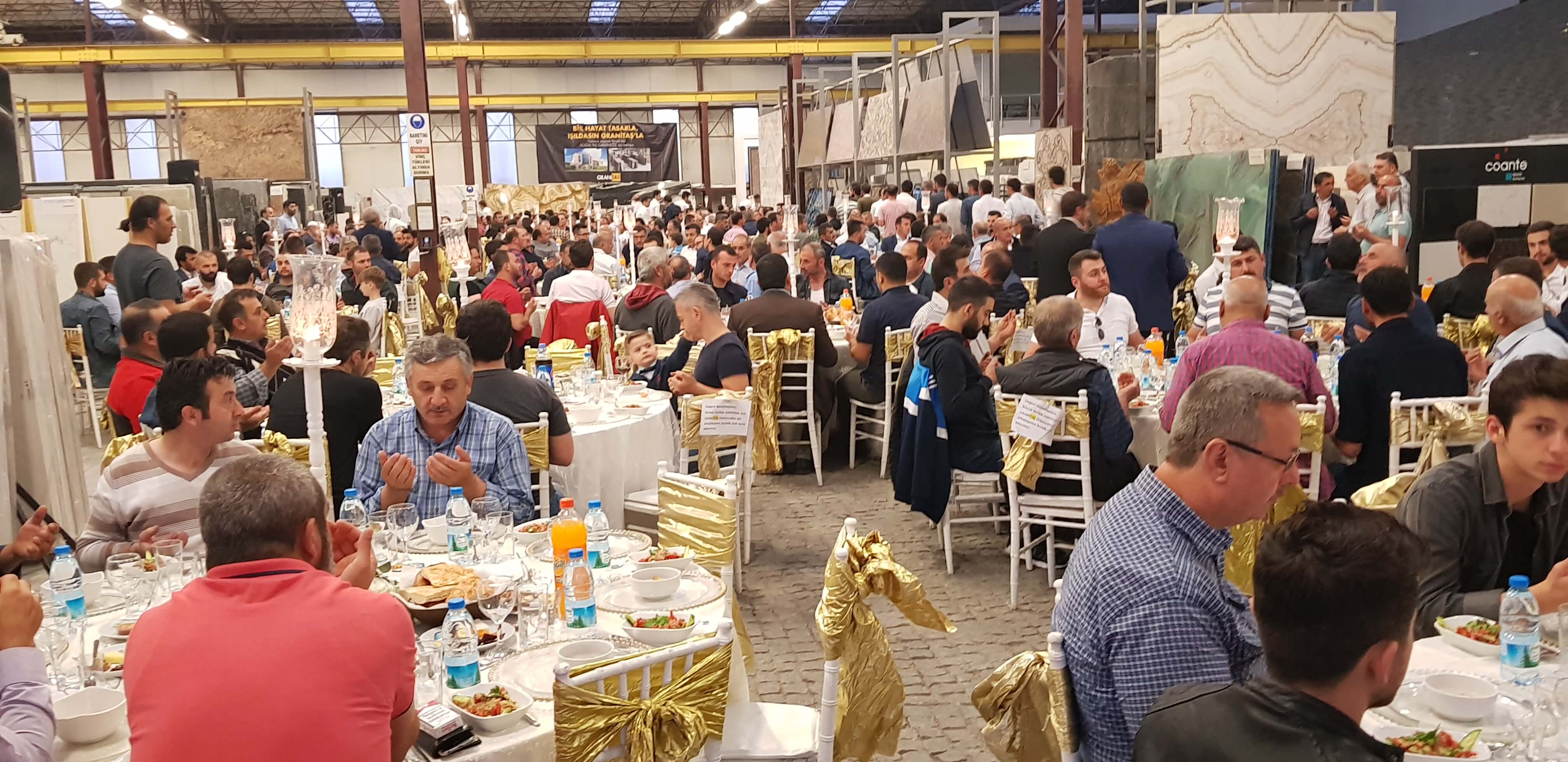 We met with our colleagues at the Traditional Granitaş Iftar Dinner.