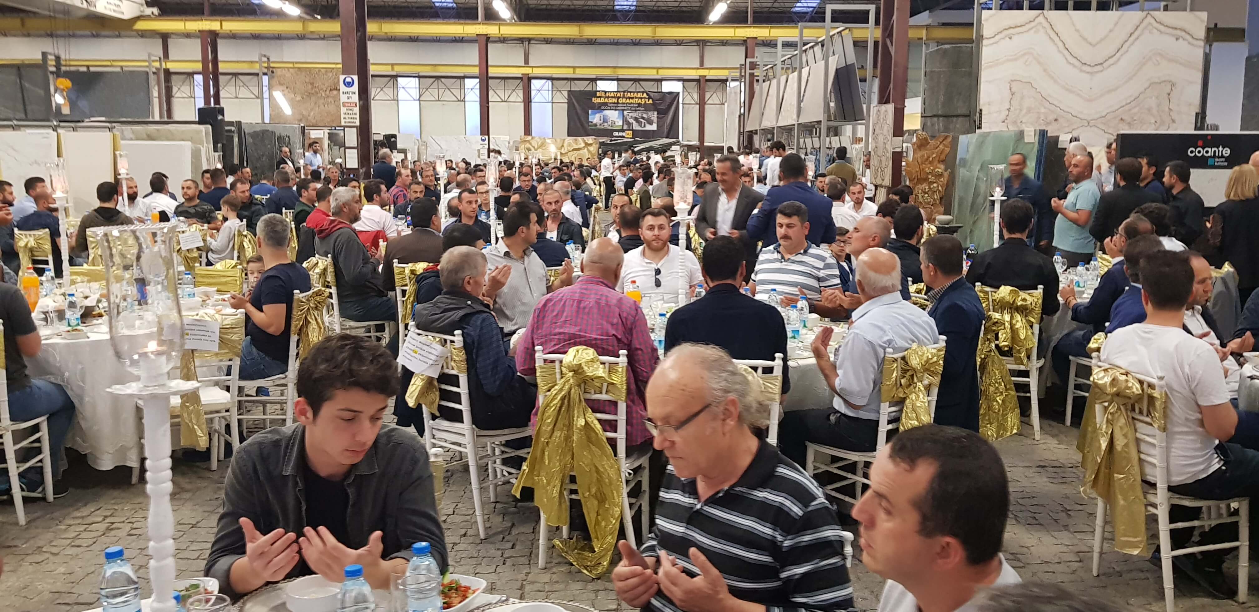 We met with our colleagues at the Traditional Granitaş Iftar Dinner.