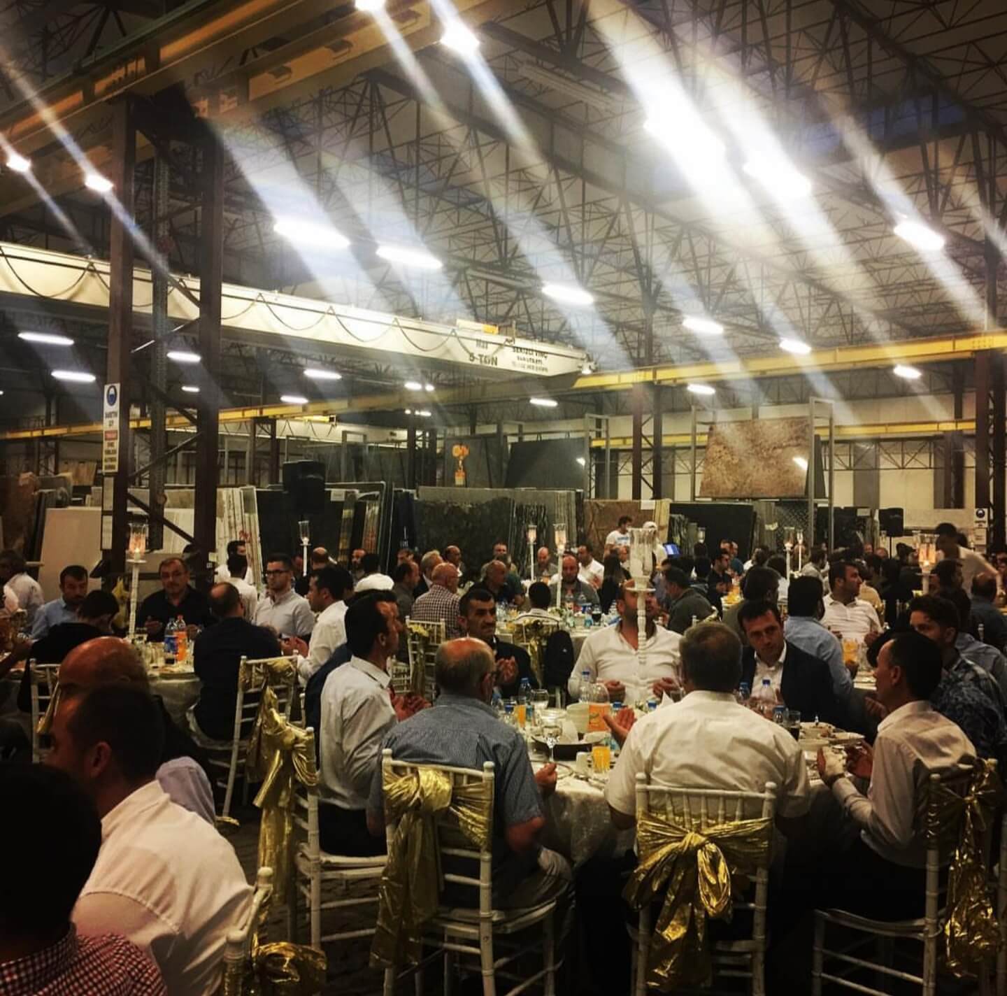 We met with our colleagues at the Traditional Granitaş Iftar Dinner.